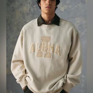 Alpha Industries x Standard Cloth UO Exclusive Crew Neck Sweatshirt M